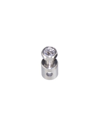 Brake Cable Bolt Adjuster 8x9mm Chrome.